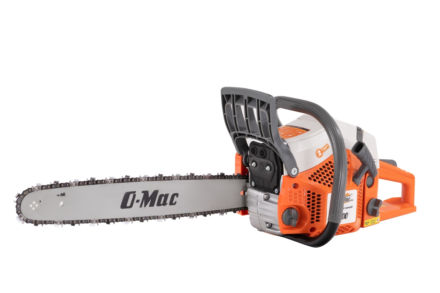 Drujba benzina (Motofierastrau) O-Mac, 49.3 CC, 3.4 CP, lungime lama 45 cm, 7.8 kg