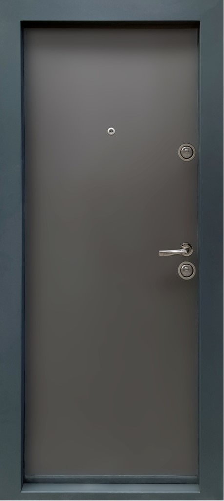 Usa de intrare pentru apartament, metalica, antracit, stanga, 205 x 94 cm  Bella Casa BC 110