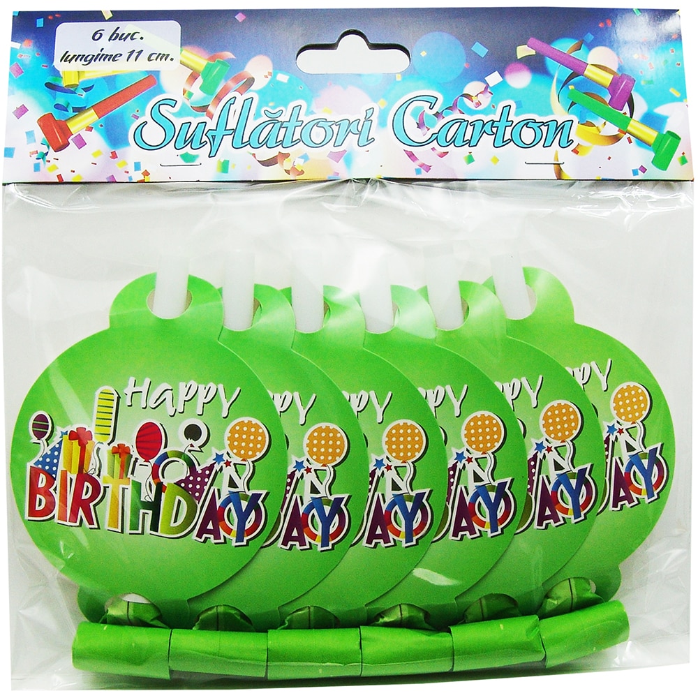 Set suflatori, 11 cm, 6 buc