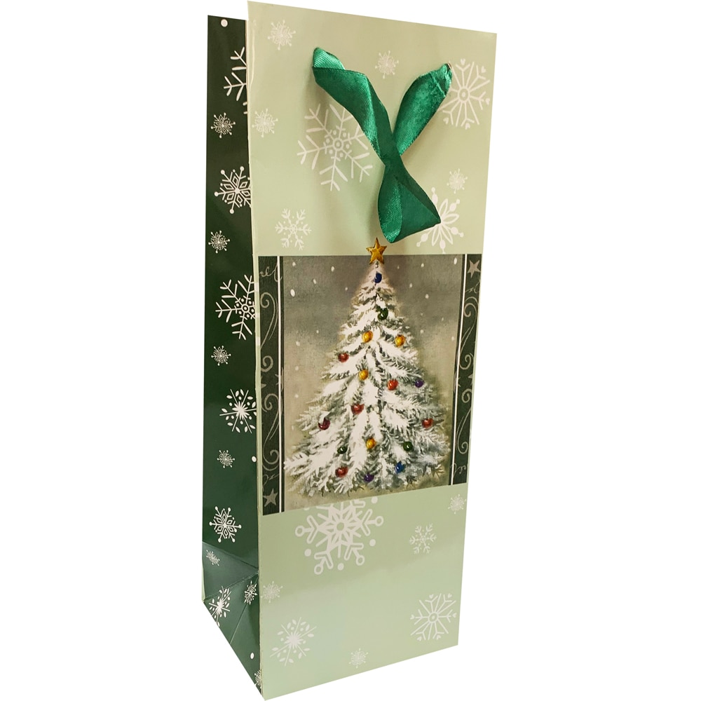 Punga sticla SAVCOM Craciun, 12.5 x 33 x 10 cm, diverse modele