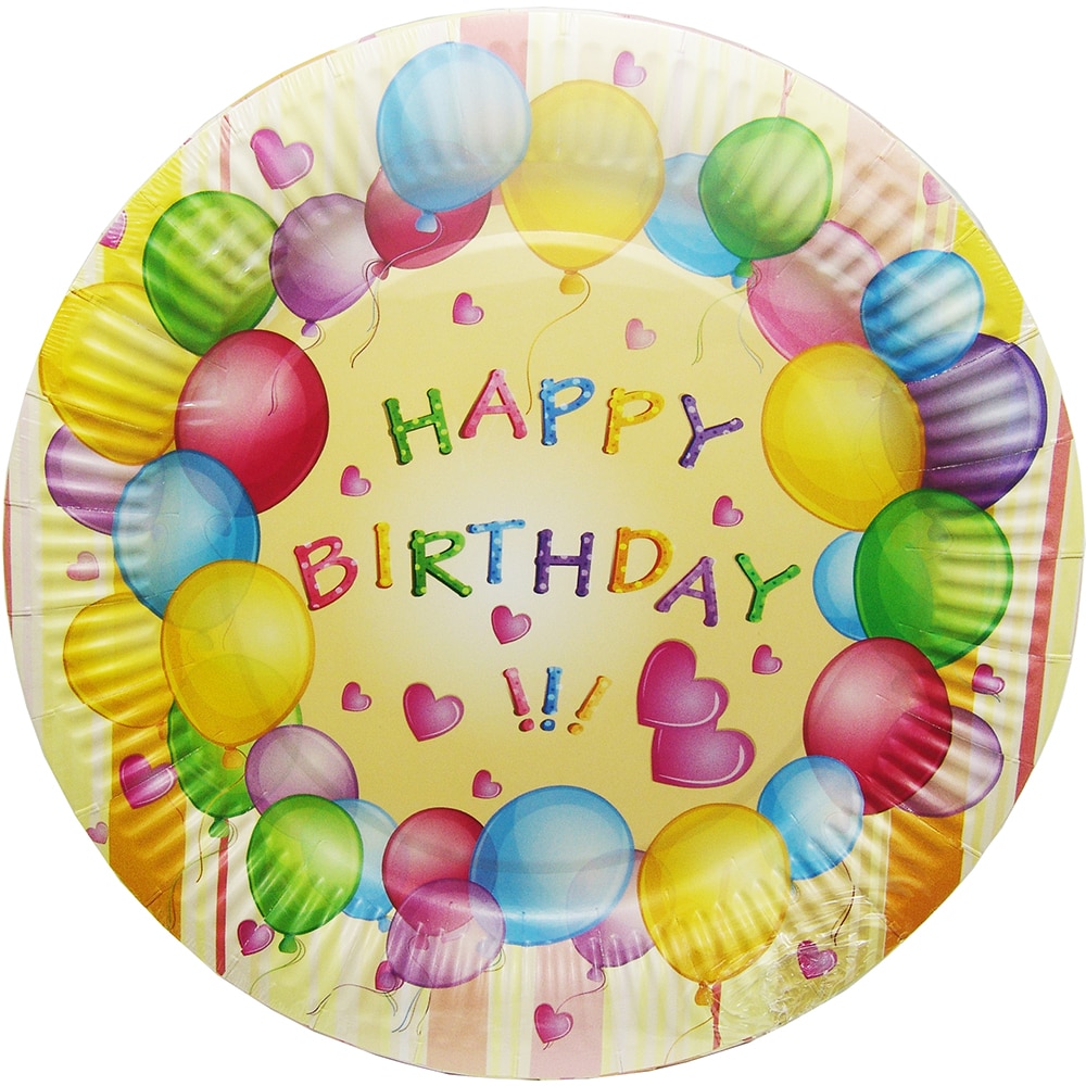 Set farfurii party, 23 cm, 10 buc