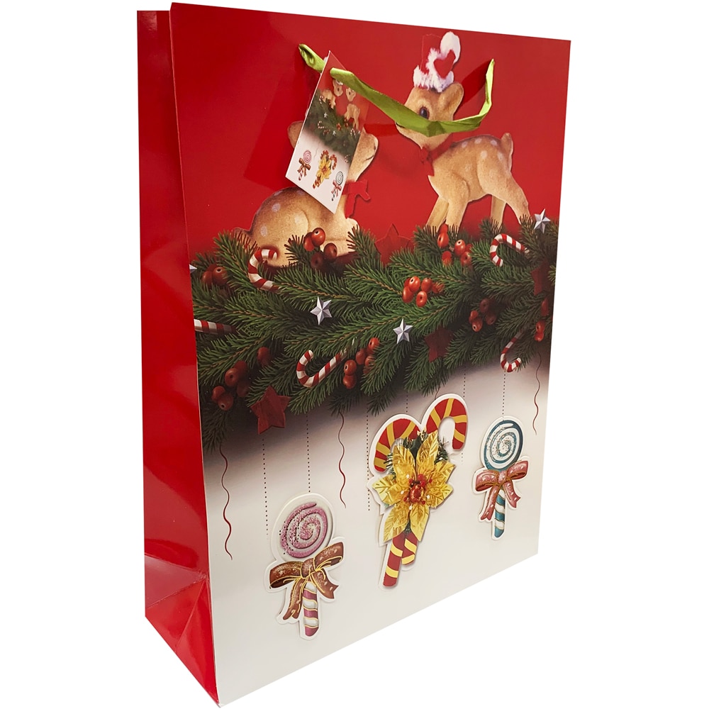 Punga SAVCOM AR2 Craciun 3D, 32 x 42 x 12 cm, diverse modele