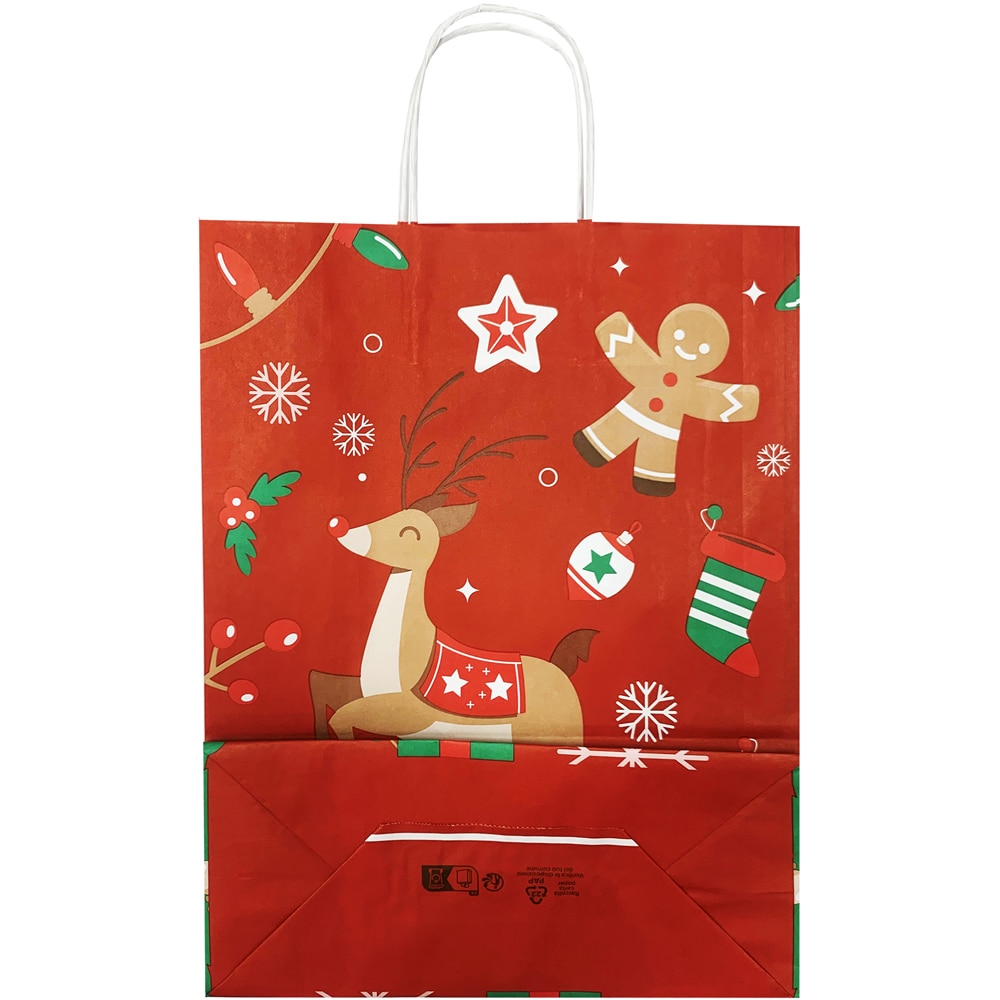 Punga SAVCOM Kraft Christmas, jumbo, diverse modele