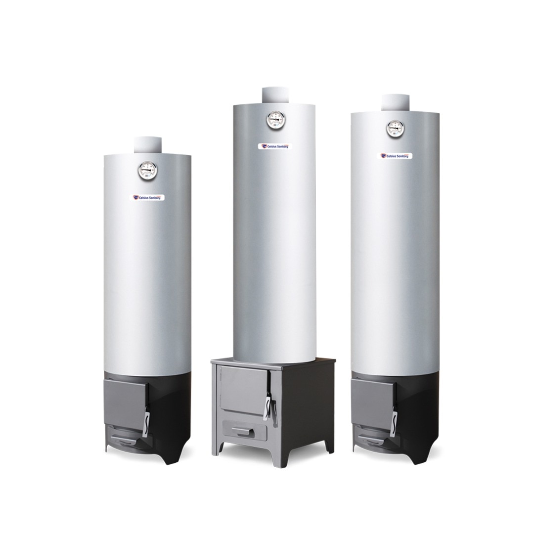 Ansamblu boiler si focar, 90 L, 9000 W, 41.2 x 160.8 cm