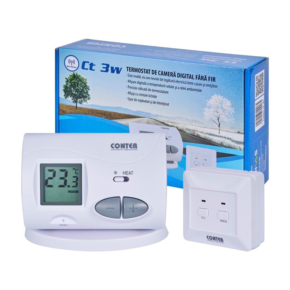 Termostat electronic wireless Conter CT3W