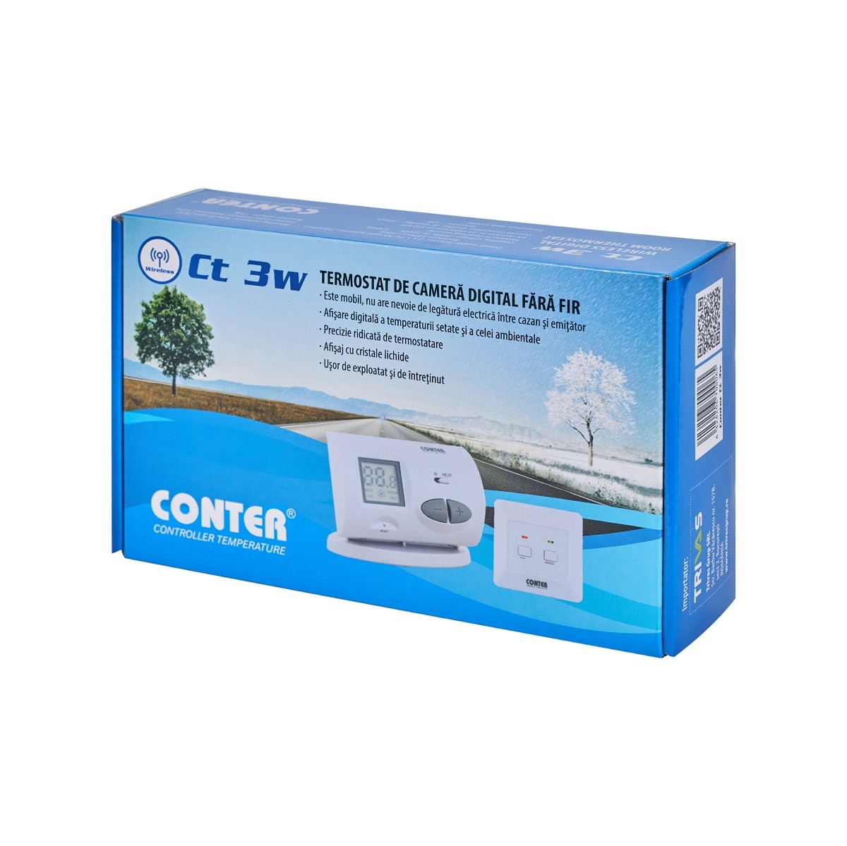 Termostat electronic wireless Conter CT3W