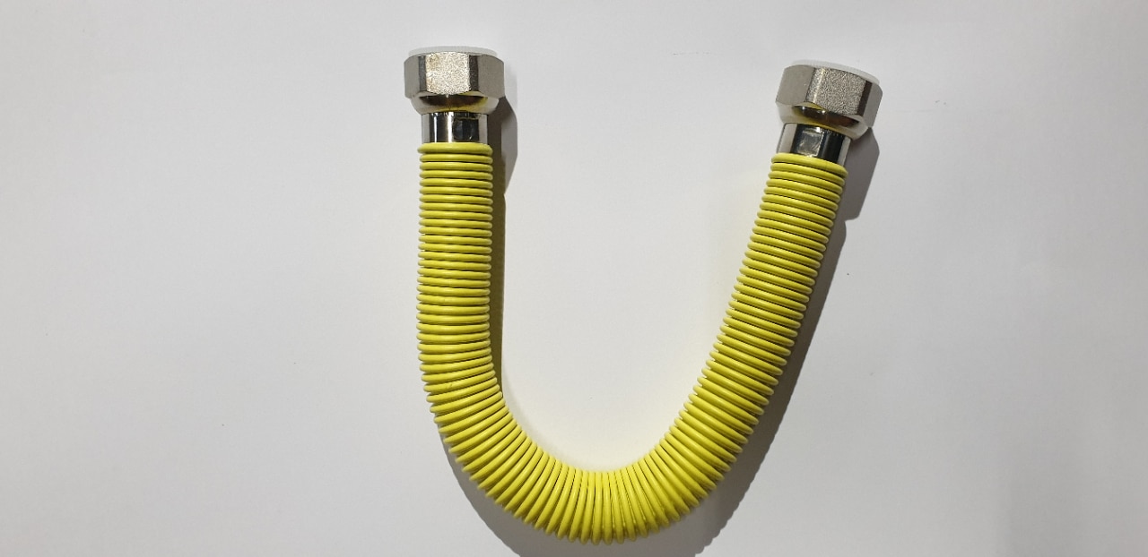 Racord flexibil gaz inox FF, 50 - 100 cm, 1/2