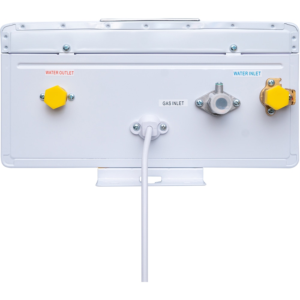 Instant pe gaz CALORE Premium, 24000W, 12/min, afisaj LED, alb