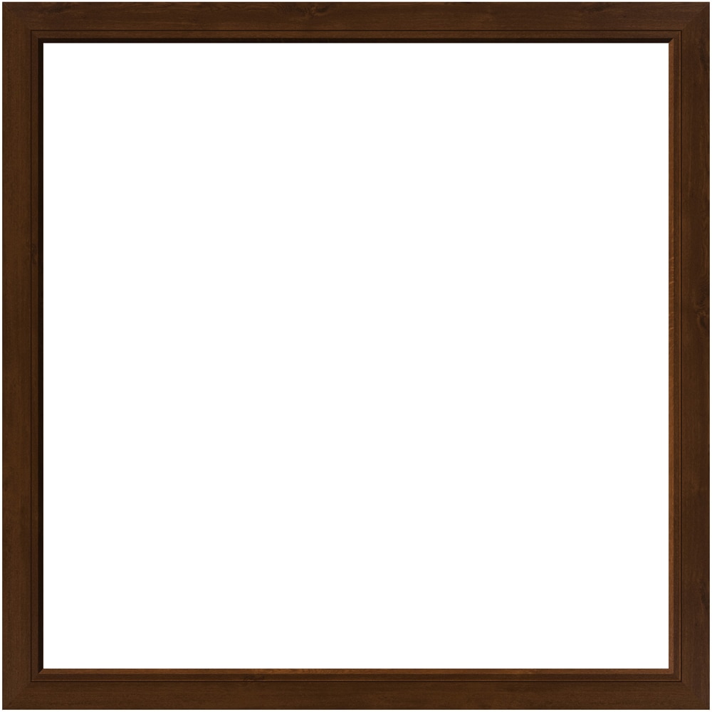 Fereastra termopan APLAST, PVC, 5 camere, 116 x 116 cm, deschidere fixa, maro