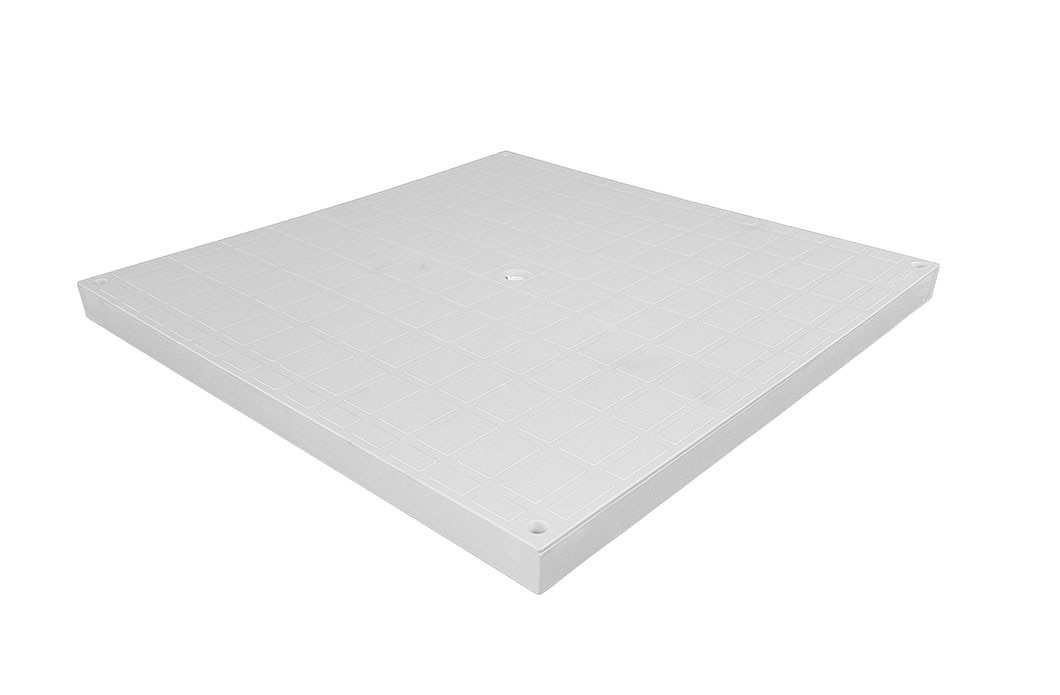 Capac PP Gri  camin patrat A15 550x550  Vodaland