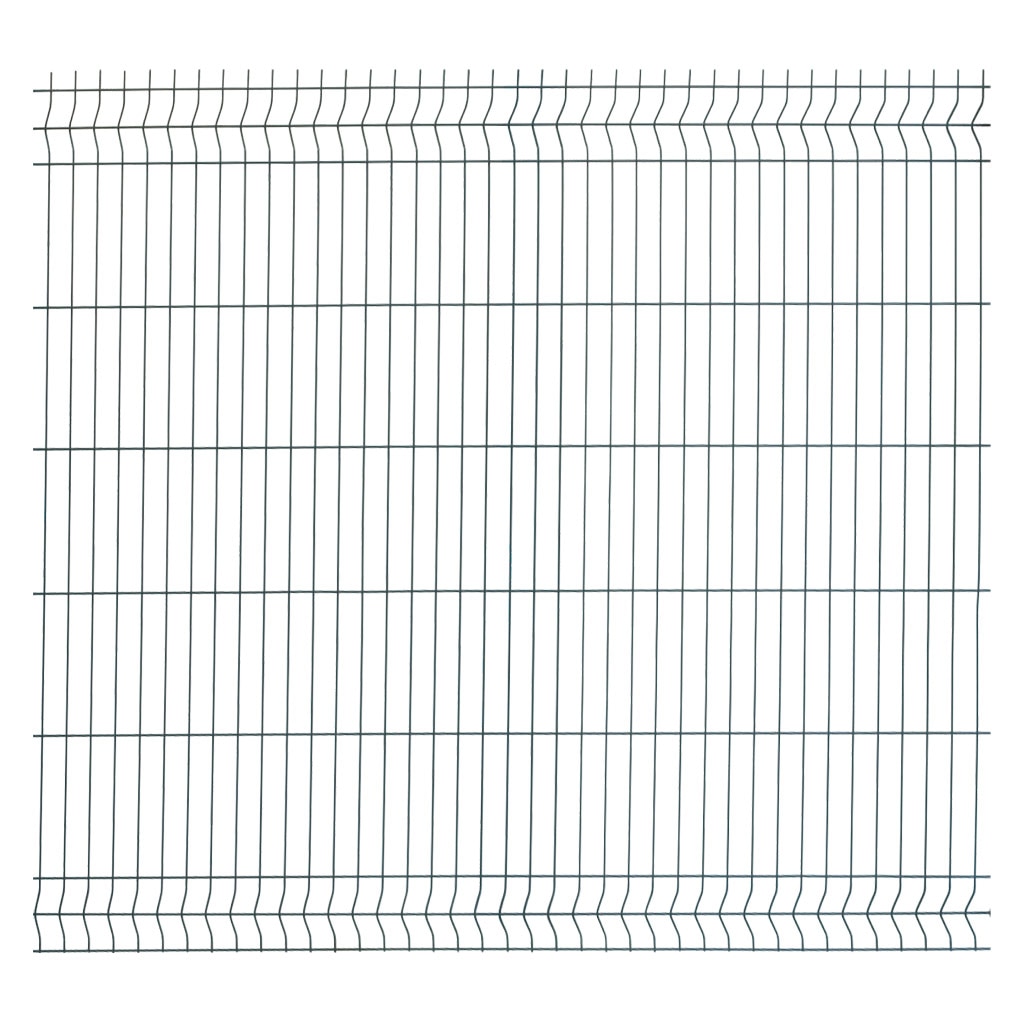 Panou gard bordurat zincat, metal, 120 x 250 cm