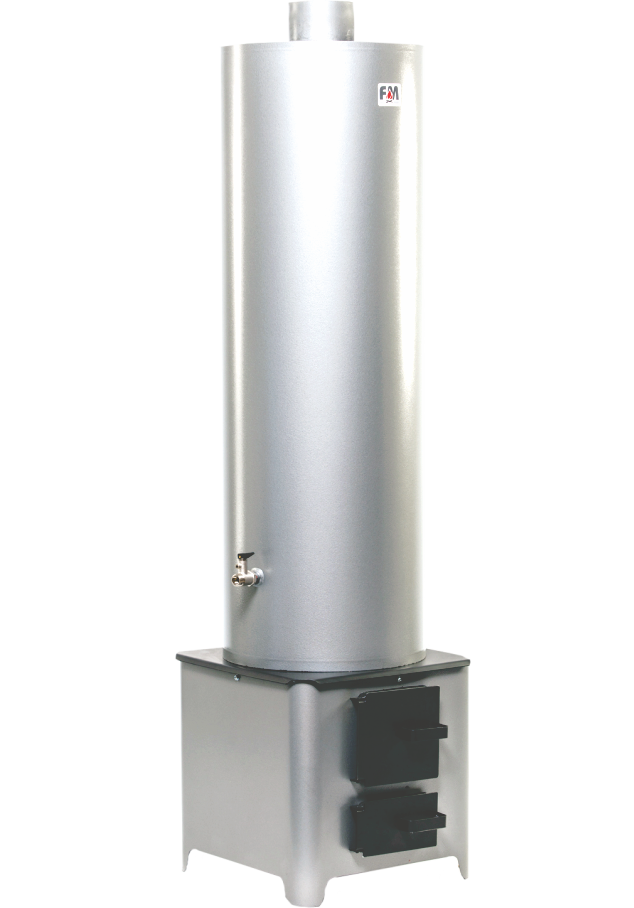 Ansamblu boiler si focar, 70 L, 7000 W, 41.2 x 129.6 cm