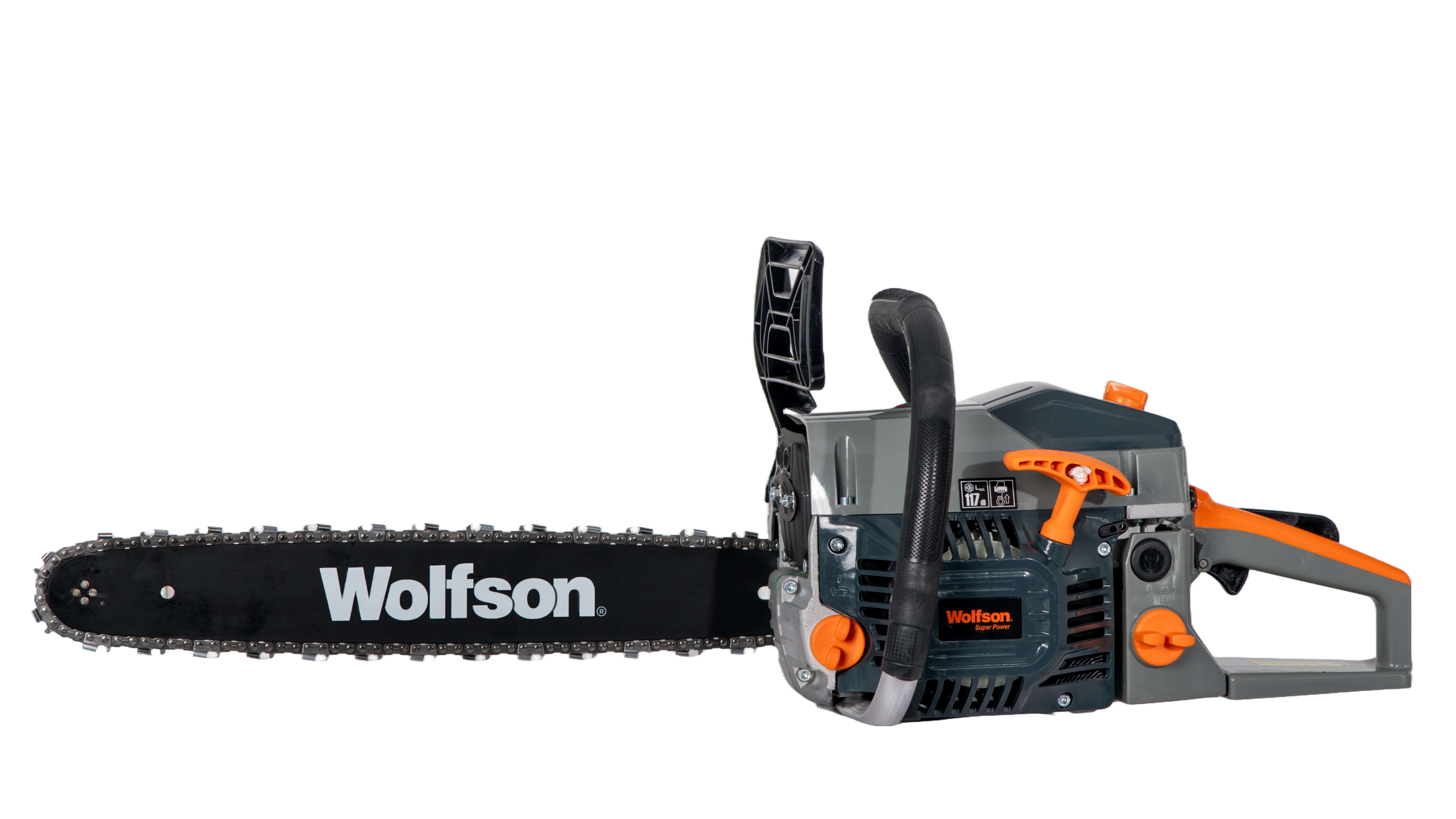 Drujba benzina (Motofierastrau) Wolfson STX-620, 58 CC, 3.5 CP, lungime lama 45 cm, 7.2 kg