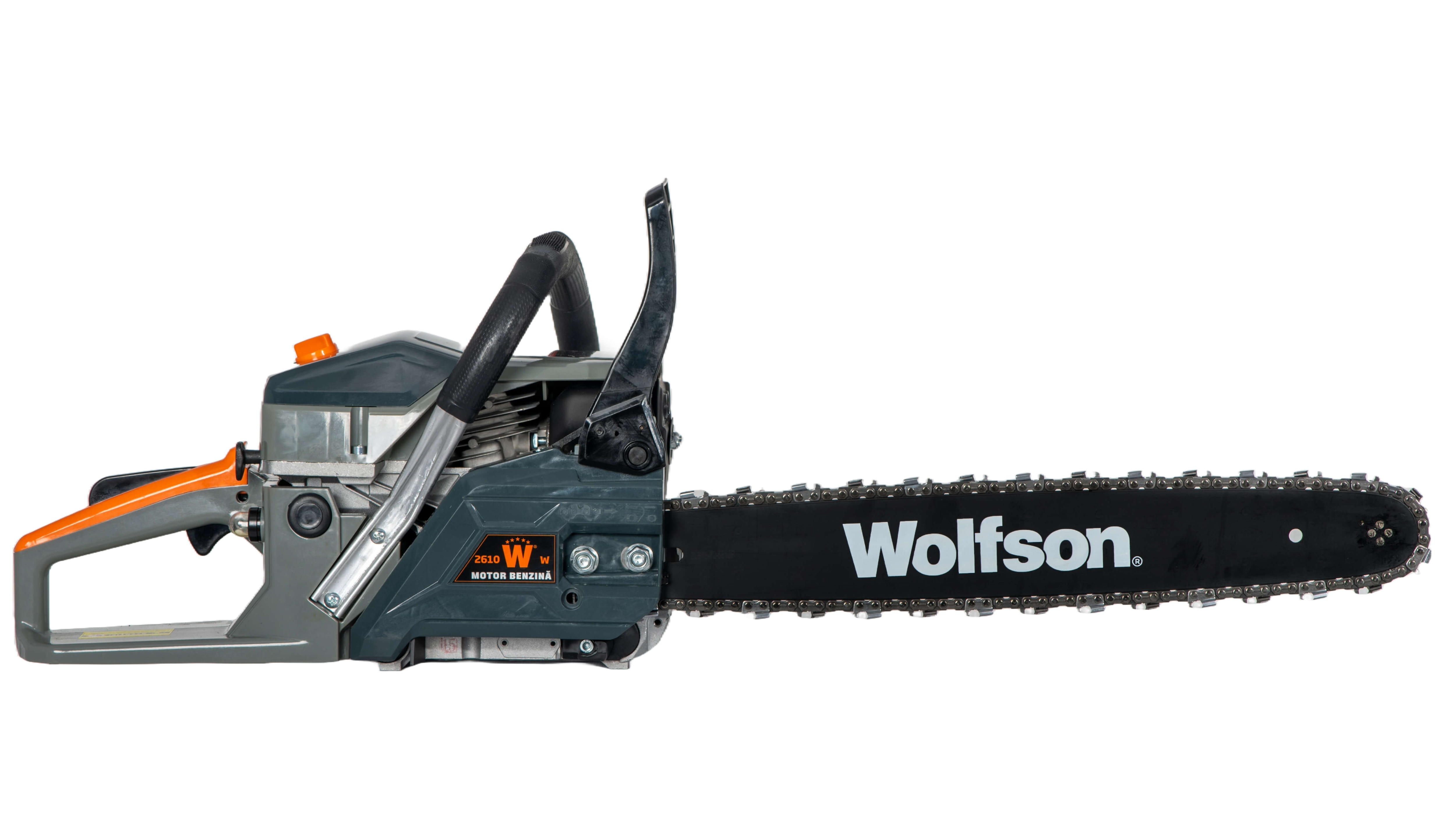 Drujba benzina (Motofierastrau) Wolfson STX-620, 58 CC, 3.5 CP, lungime lama 45 cm, 7.2 kg