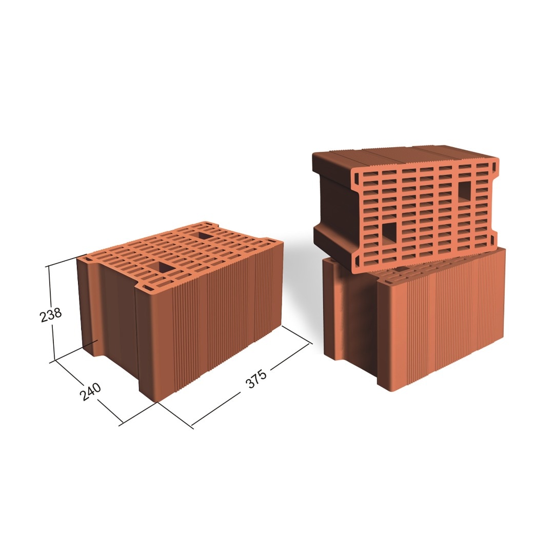Caramida Durotherm 37.5 x 24 x 23.8 cm