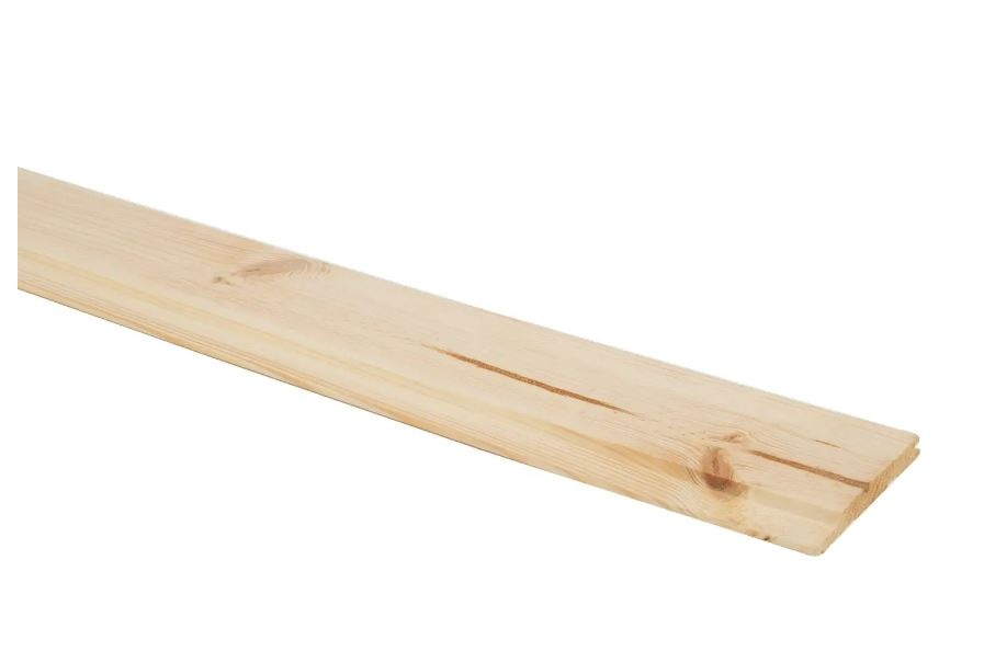 Lambriu pin rosu, 400 x 9.6 cm x 12.5 mm, acoperire 3.84 mp