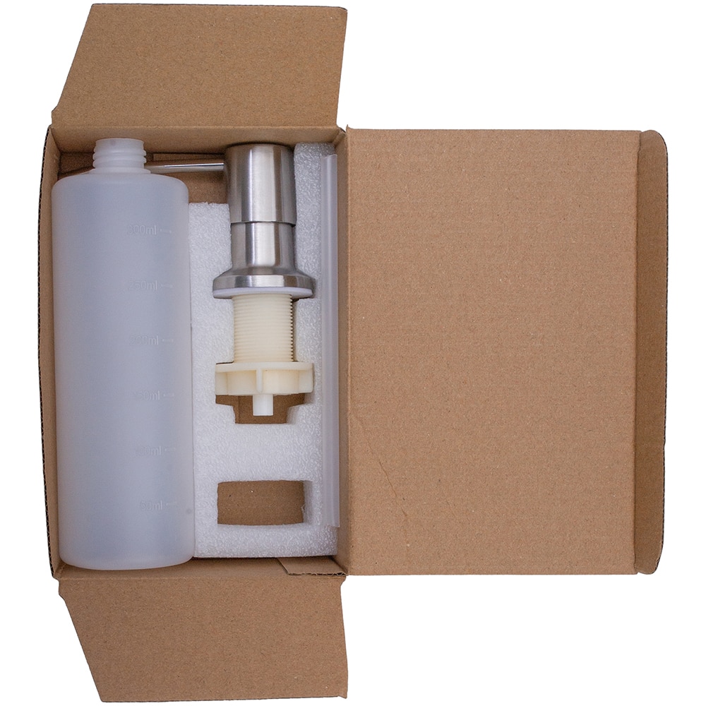 Dispenser sapun lichid SANDONNA, 300ml, crom