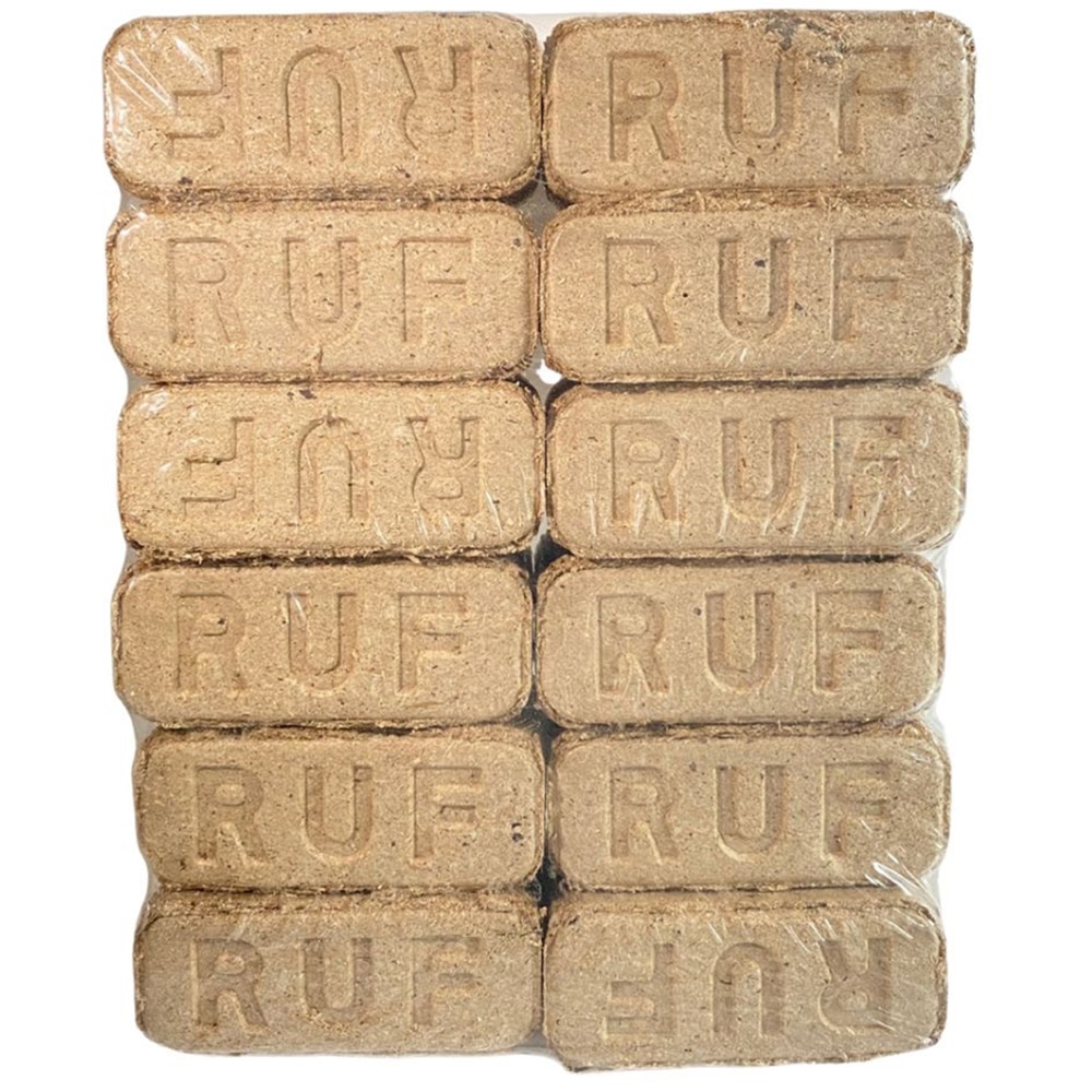 Brichete ecologice tip RUF, rumegus de rasinoase, 10Kg