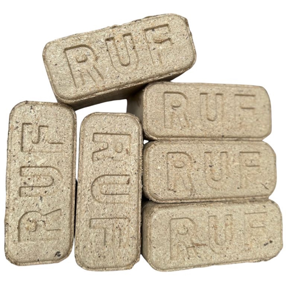 Brichete ecologice tip RUF, rumegus de rasinoase, 10Kg
