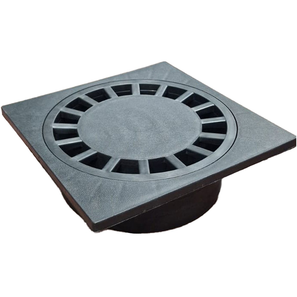 Sifon filtru VODALAND SPPN300300, polipropilena, 300 x 300 mm, negru