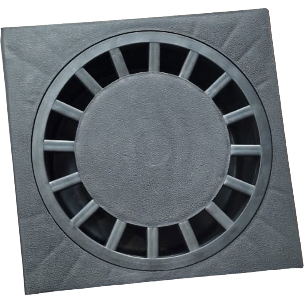 Sifon filtru VODALAND SPPN250250, polipropilena, 250 x 250 mm, negru