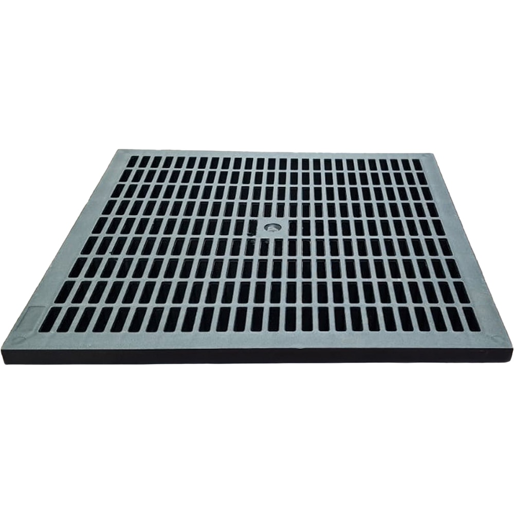 Gratar pentru camin pluvial VODALAND 88472IN, polipropilena, A15, 400 x 400 mm, negru