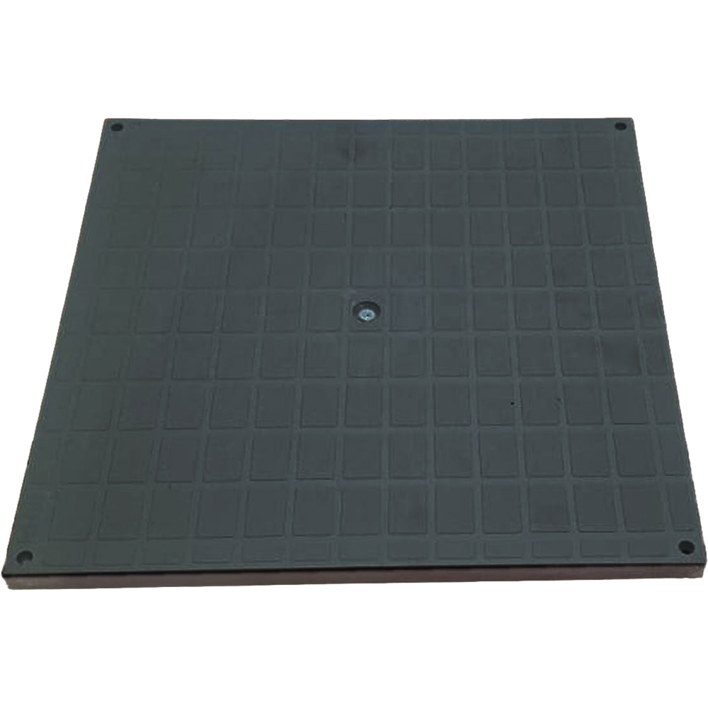 Capac pentru camin pluvial VODALAND 98472IN, polipropilena, A15, 400 x 400 mm, negru