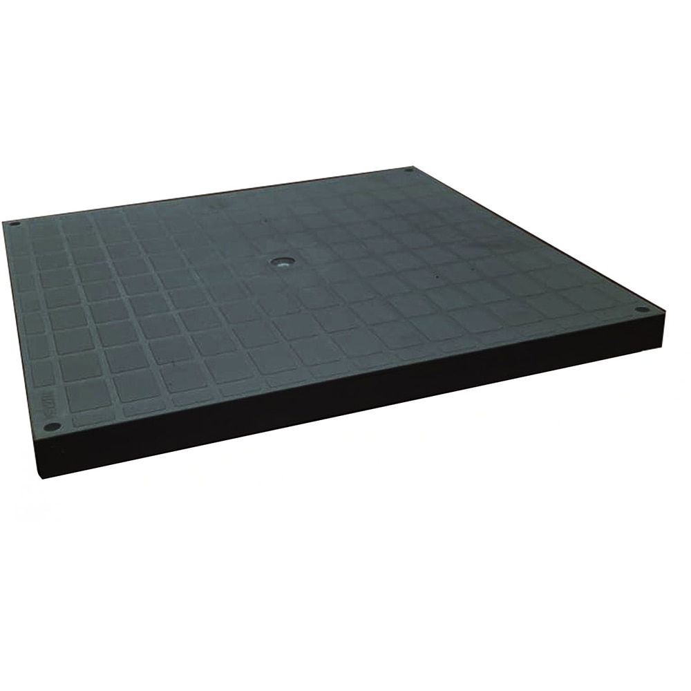 Capac pentru camin pluvial VODALAND 98472IN, polipropilena, A15, 400 x 400 mm, negru