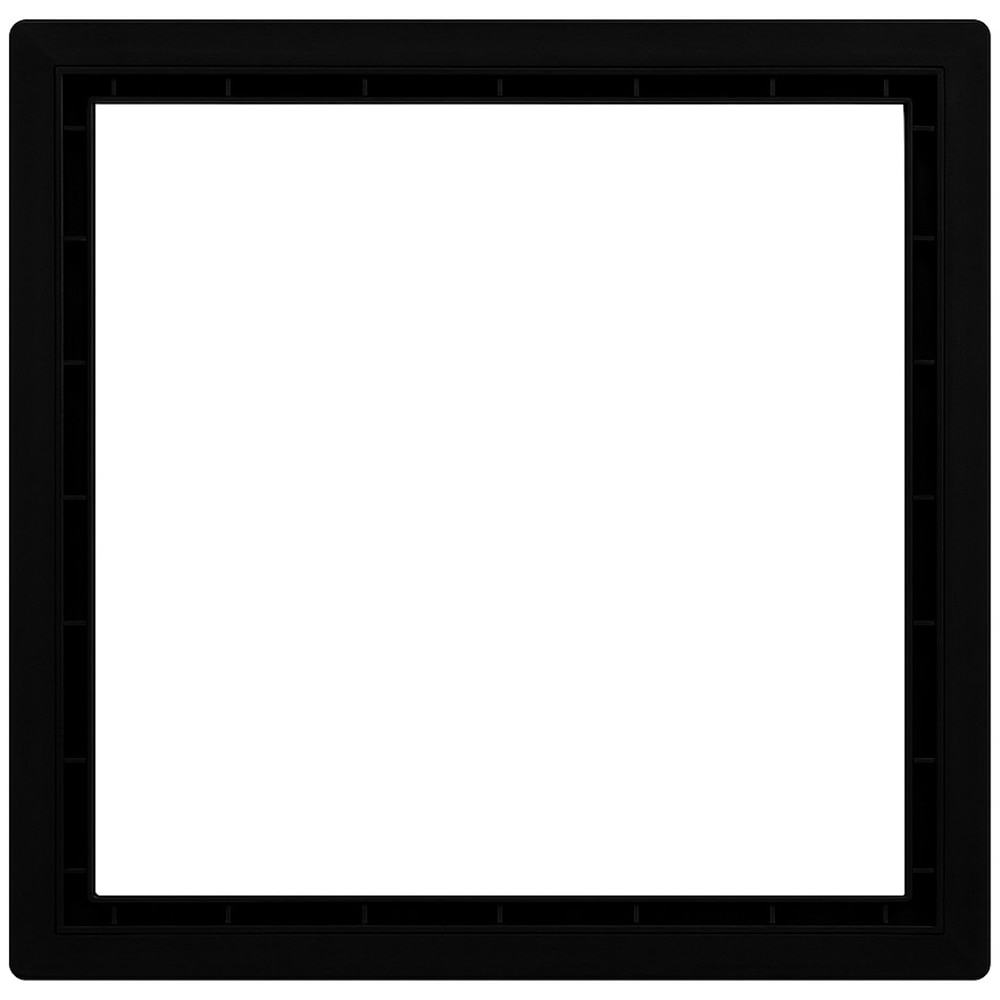 Cadru pentru camin pluvial VODALAND 555IN, polipropilena, A15, 550 x 550 mm, negru