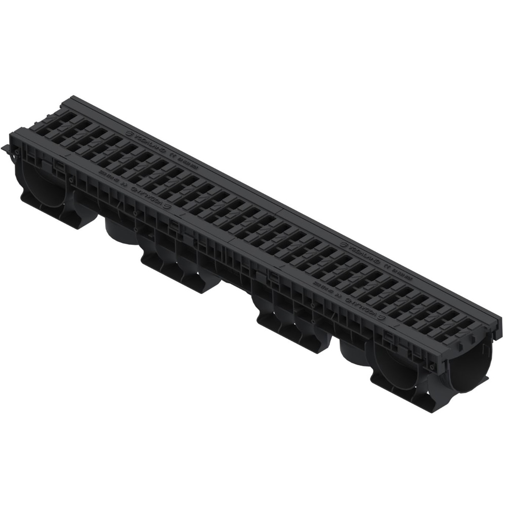 Rigola PP VODALAND, gratar compozit, traficabila Cl B125, 1 x 16 x 13.5 cm