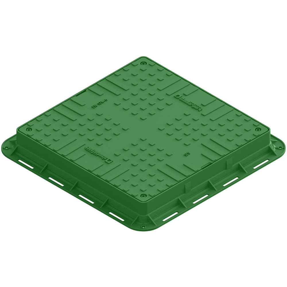 Capac VODALAND 3548522, polipropilena, A15, 330 x 330 mm, verde