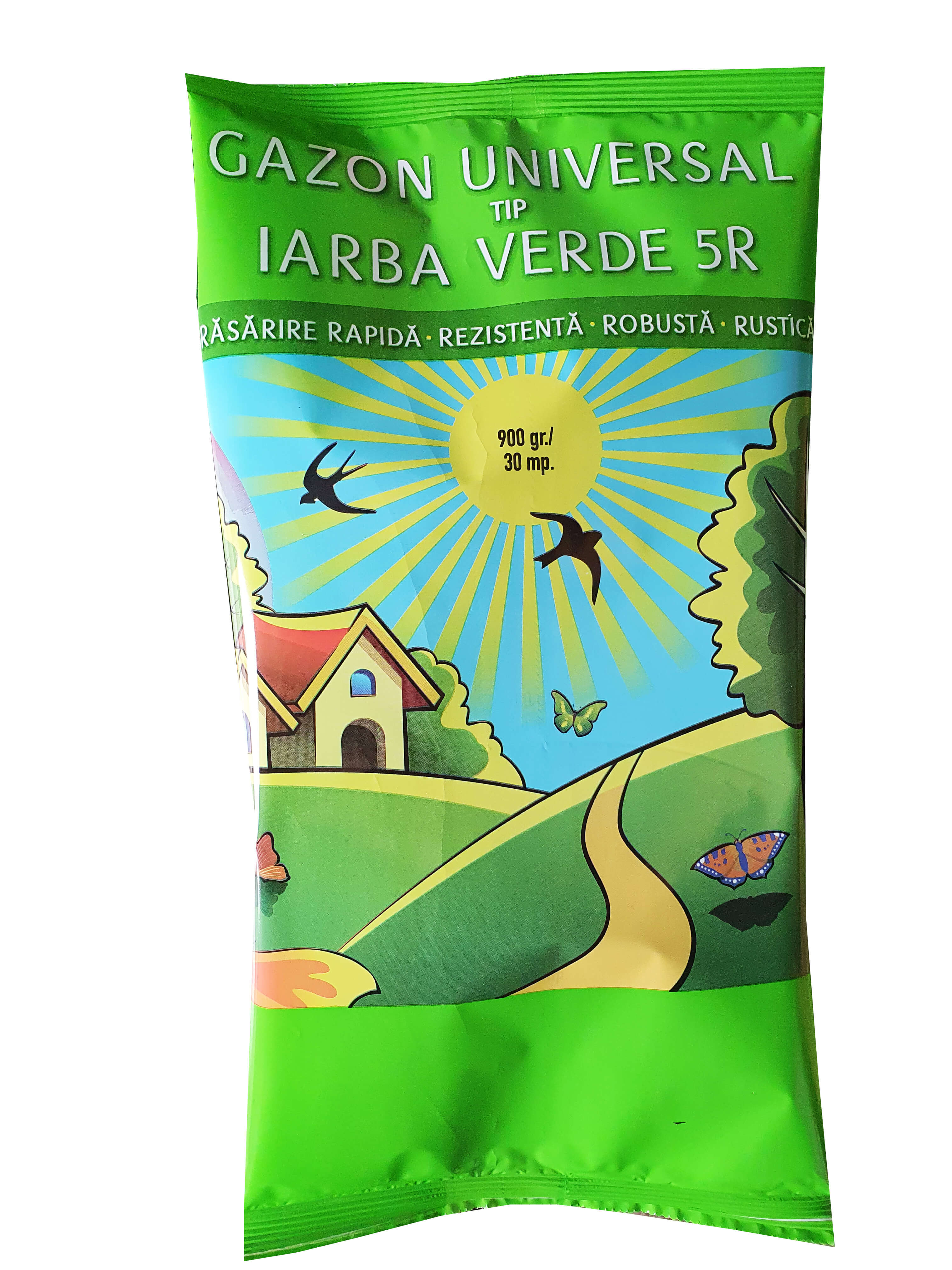 Gazon universal, tip iarba verde, 0.9 kg  Everde