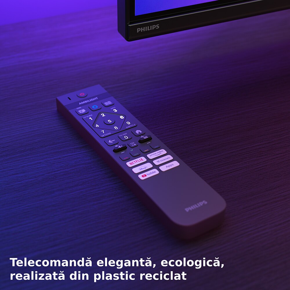 Televizor QD MiniLED Smart PHILIPS 65MLED920, Ultra HD 4K, HDR10+, 164cm