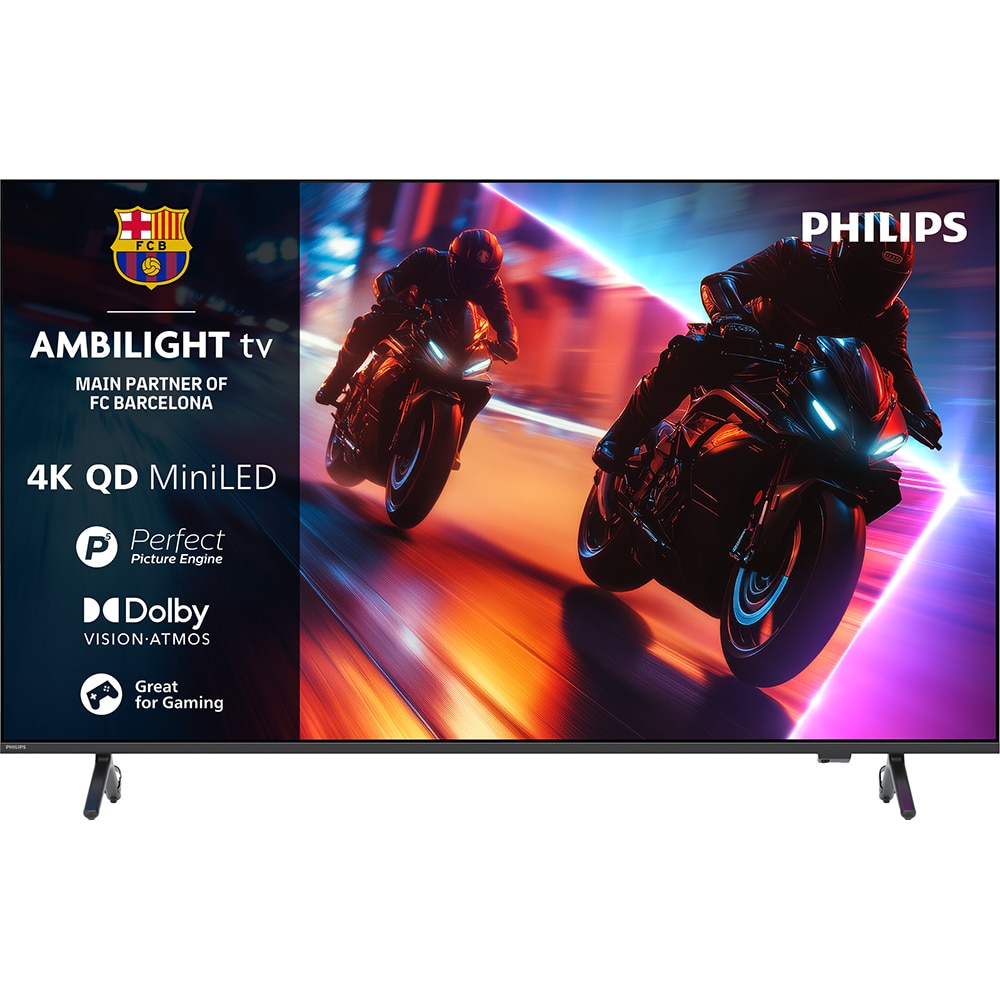 Televizor QD MiniLED Smart PHILIPS 65MLED920, Ultra HD 4K, HDR10+, 164cm