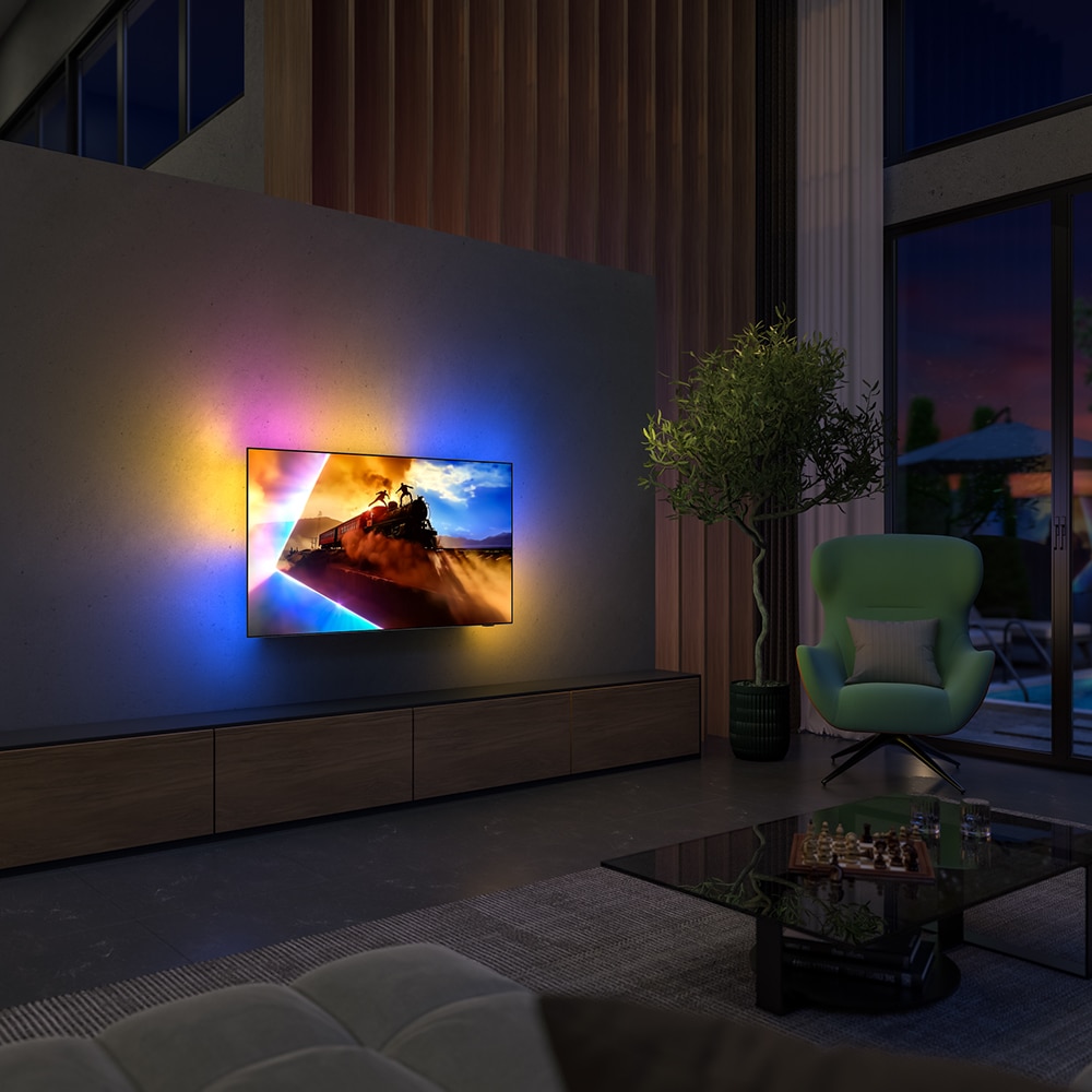 Televizor OLED Smart PHILIPS 65OLED770, Ultra HD 4K, HDR10+, 164cm