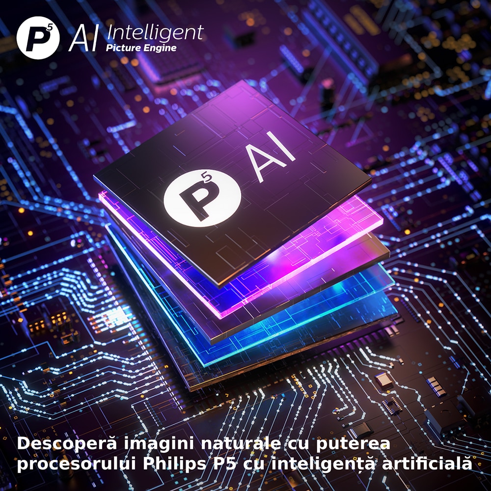 Televizor OLED Smart PHILIPS 65OLED770, Ultra HD 4K, HDR10+, 164cm