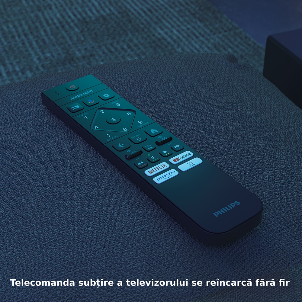 Televizor OLED PHILIPS 65OLED910, Ultra HD 4K, HDR10+, 164cm