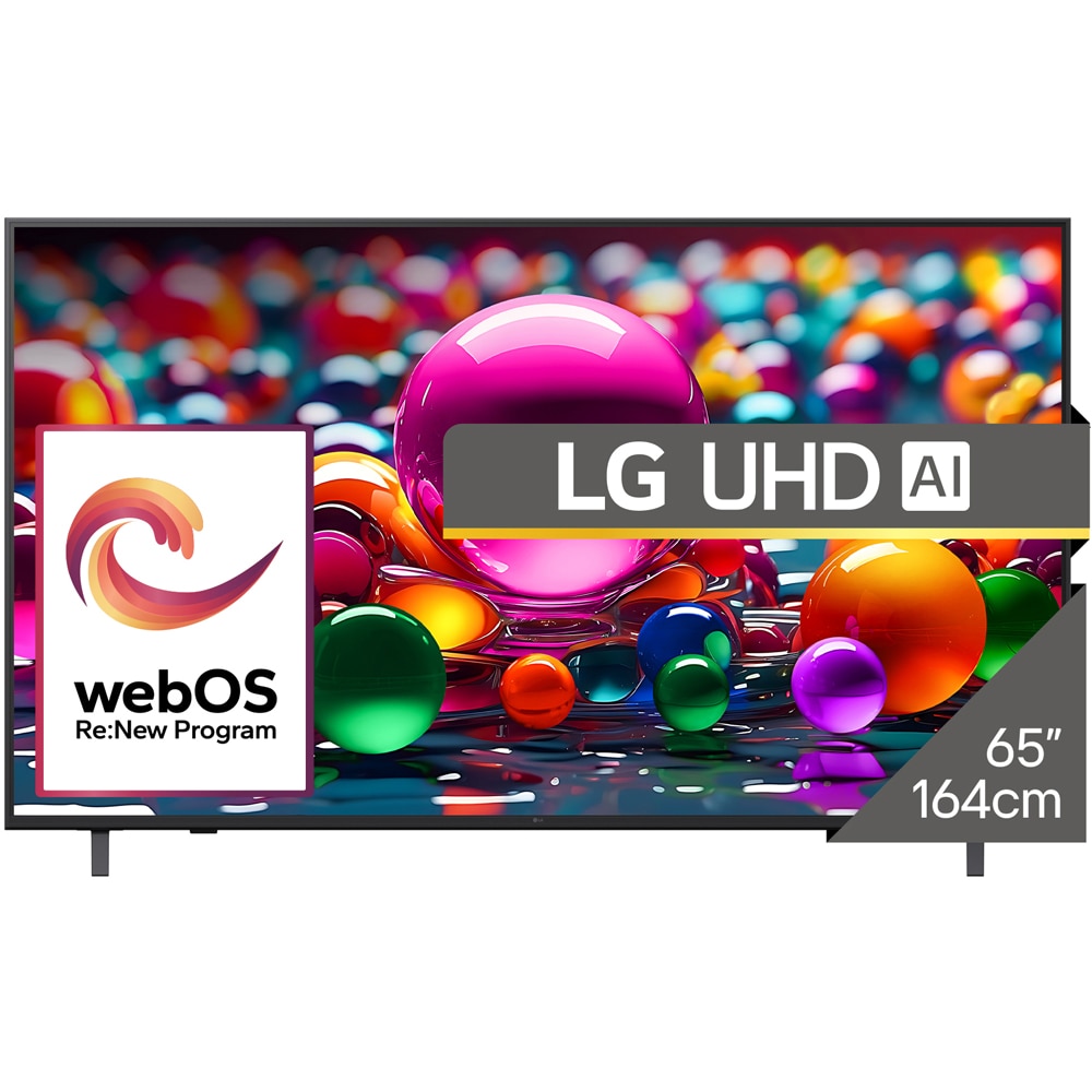 Televizor LED Smart LG 65UA75003LA, Ultra HD 4K, HDR, 164cm