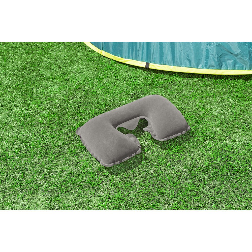 Perna gonflabila de calatorie BESYWAY, pentru gat, 37 x 24 x 10 cm, vinil, asortate