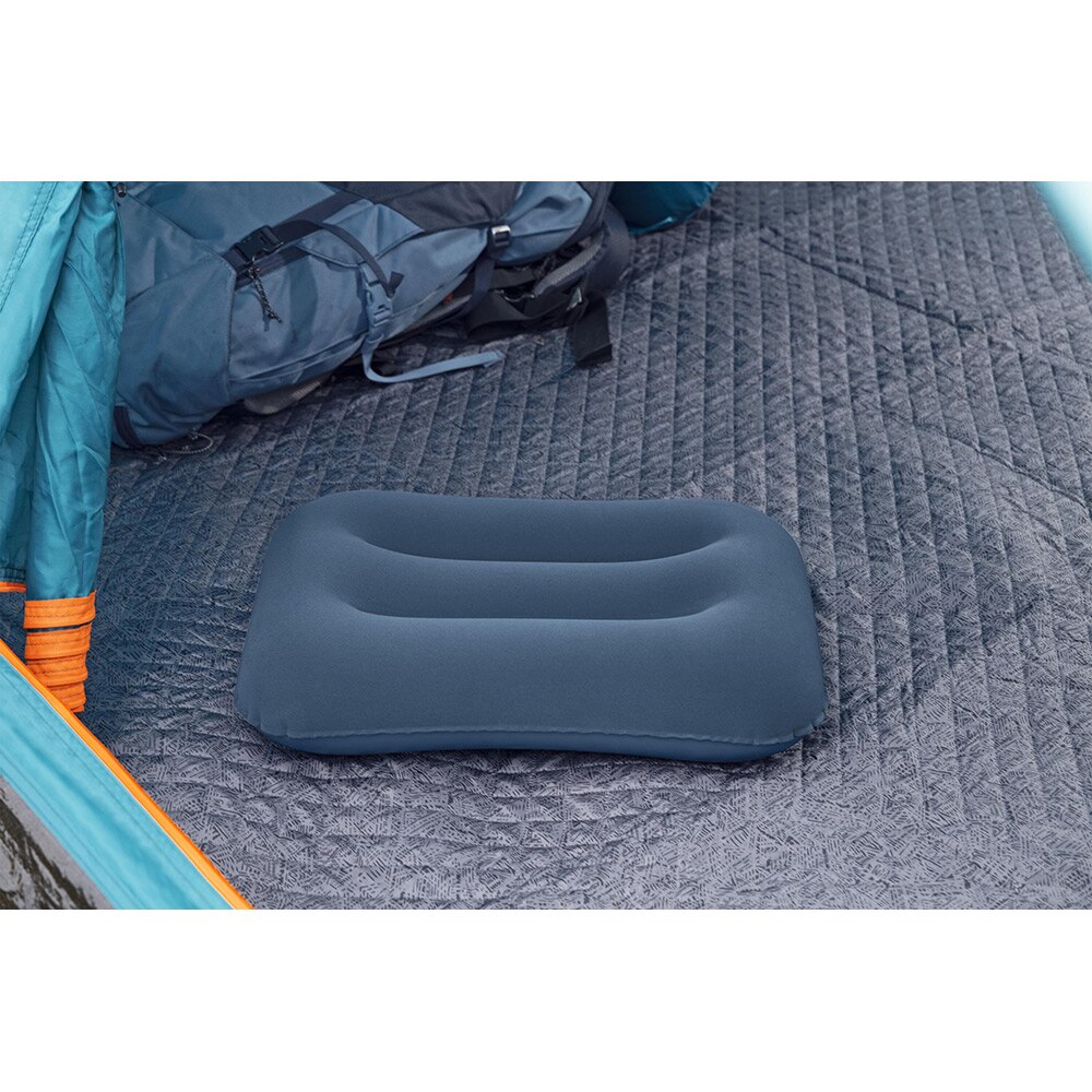 Perna gonflabila de camping 42 x 26 x 10 cm, vinil, asortata