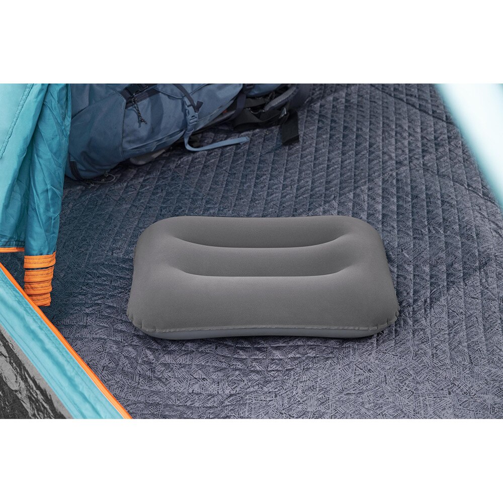 Perna gonflabila de camping 42 x 26 x 10 cm, vinil, asortata