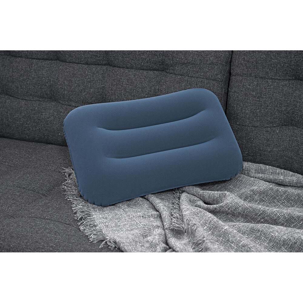 Perna gonflabila de camping 42 x 26 x 10 cm, vinil, asortata