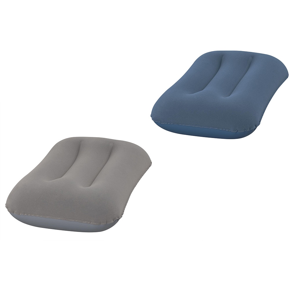 Perna gonflabila de camping 42 x 26 x 10 cm, vinil, asortata