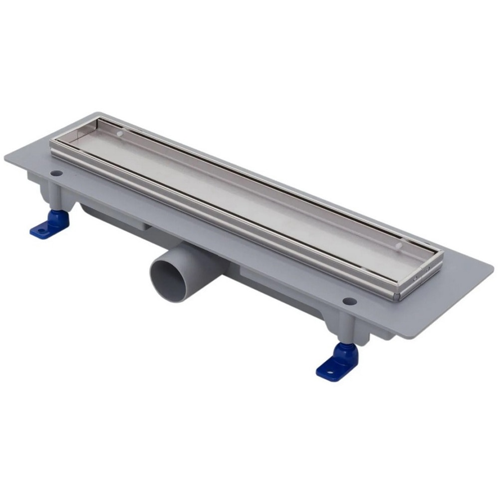 Rigola dus FLUIDMASTER 674714, gratar inox, D 40mm, 35 cm, argintiu