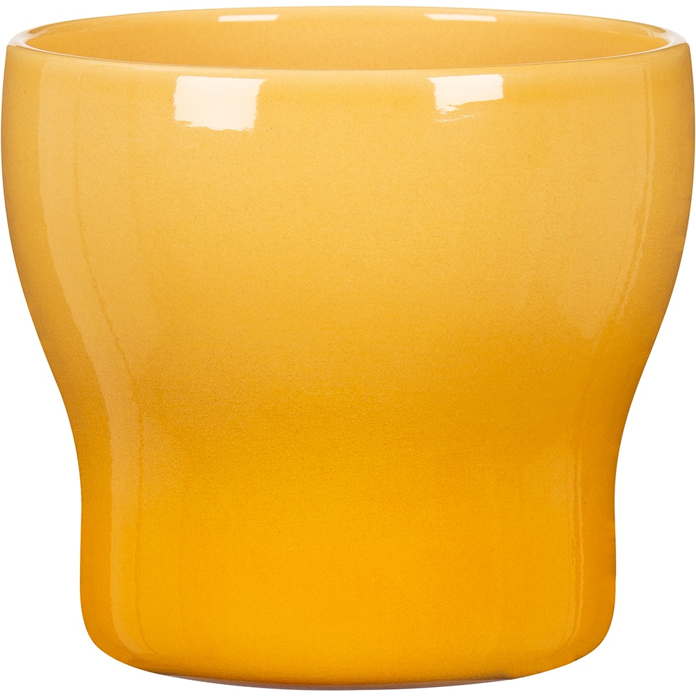 Ghiveci SCHEURICH, D13 cm, galben