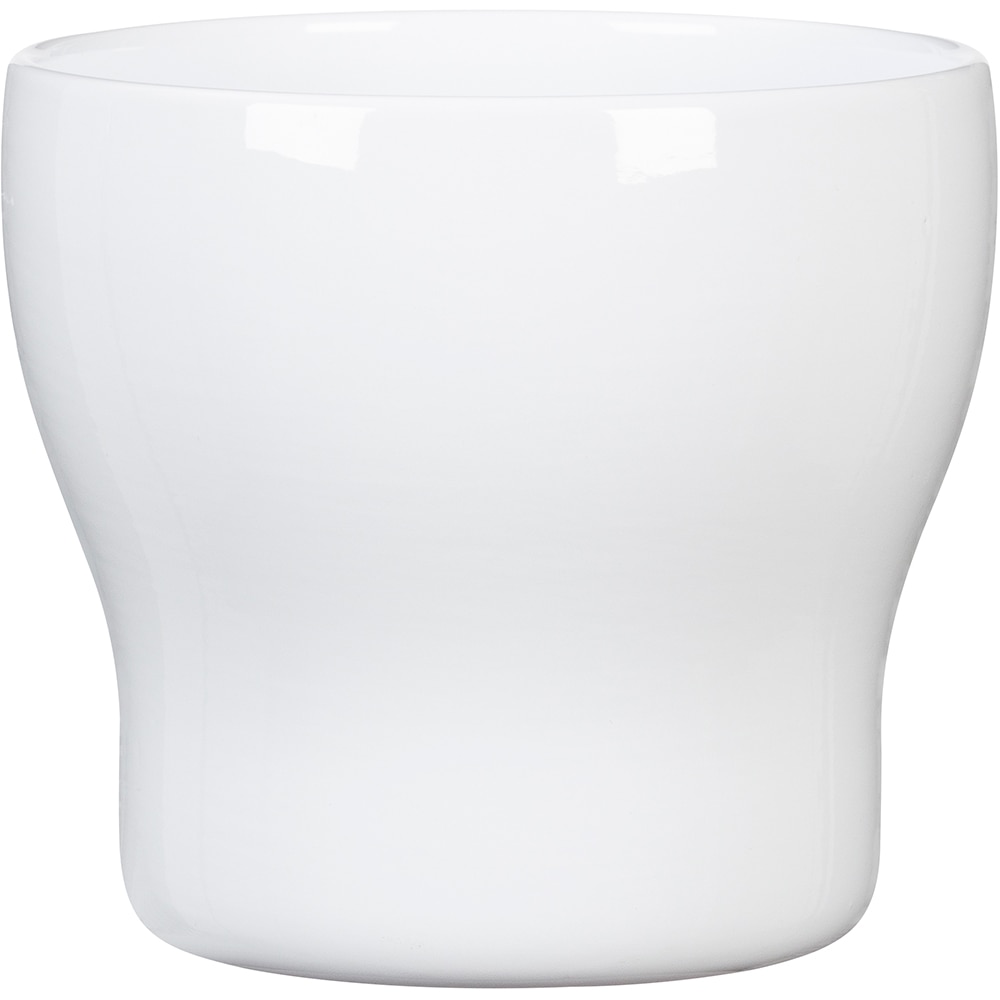 Ghiveci SCHEURICH, D13 cm, alb