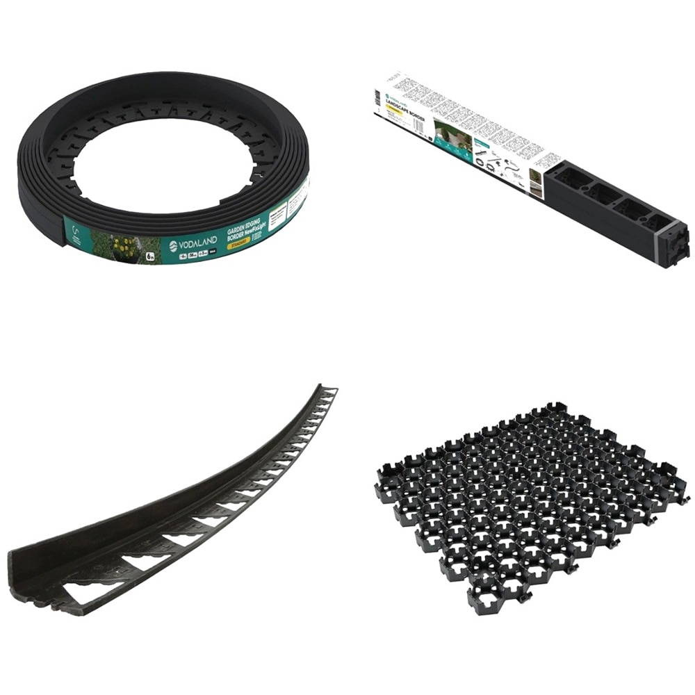 Ancora PP pentru pavela VODALAND 68421-10, 18 cm, negru, 10 bucati