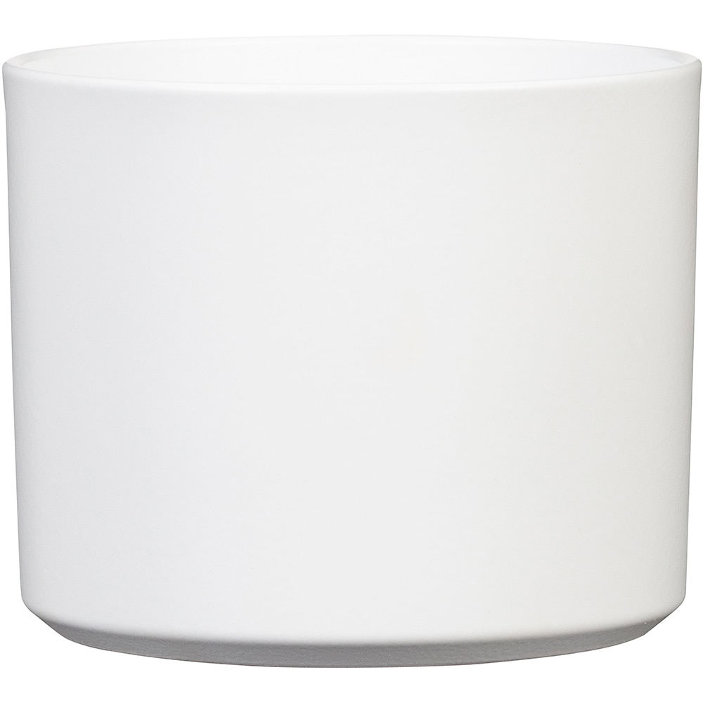 Ghiveci SCHEURICH, D14 cm, alb