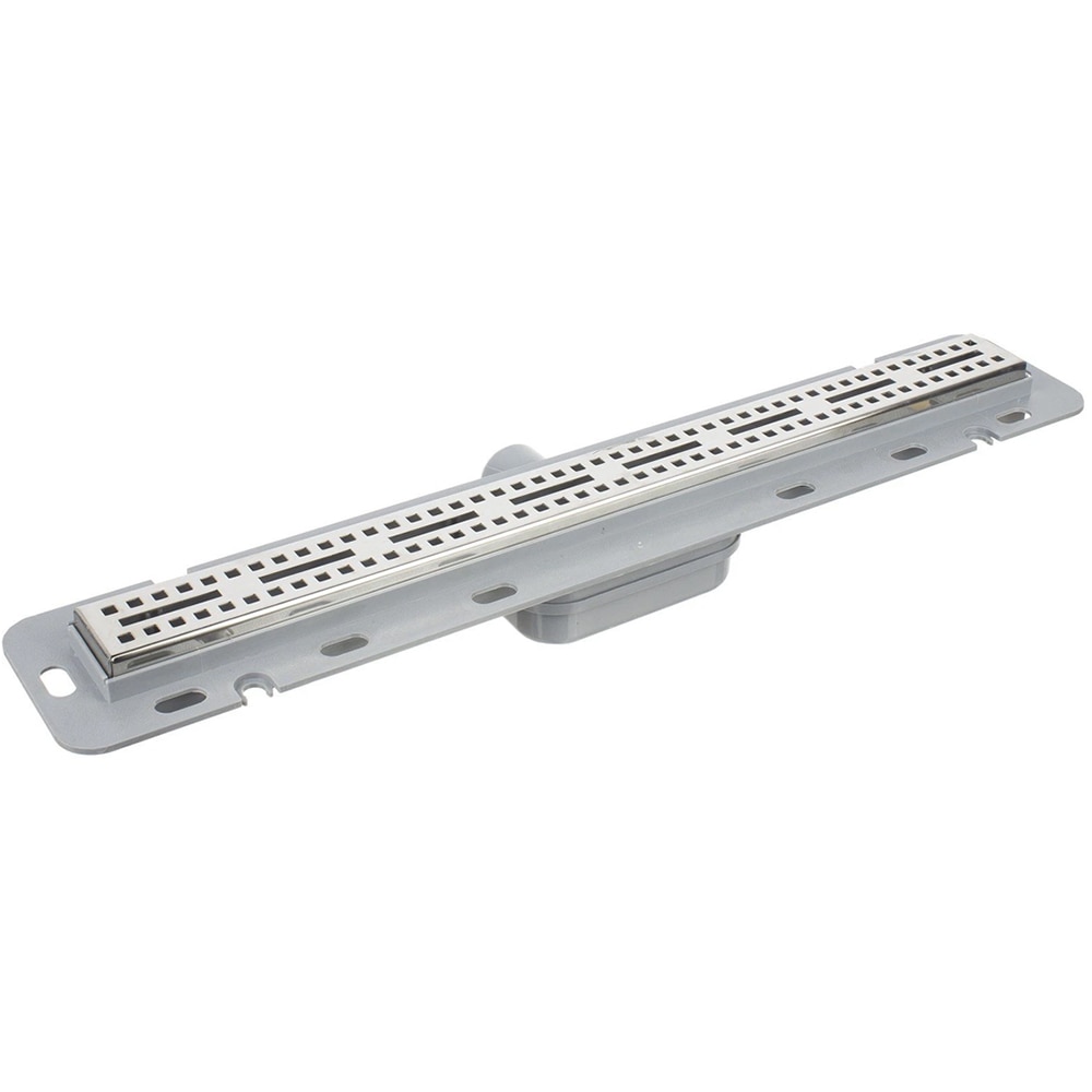 Rigola dus SDL-700, ABS, gratar inox, 70 cm, argintiu