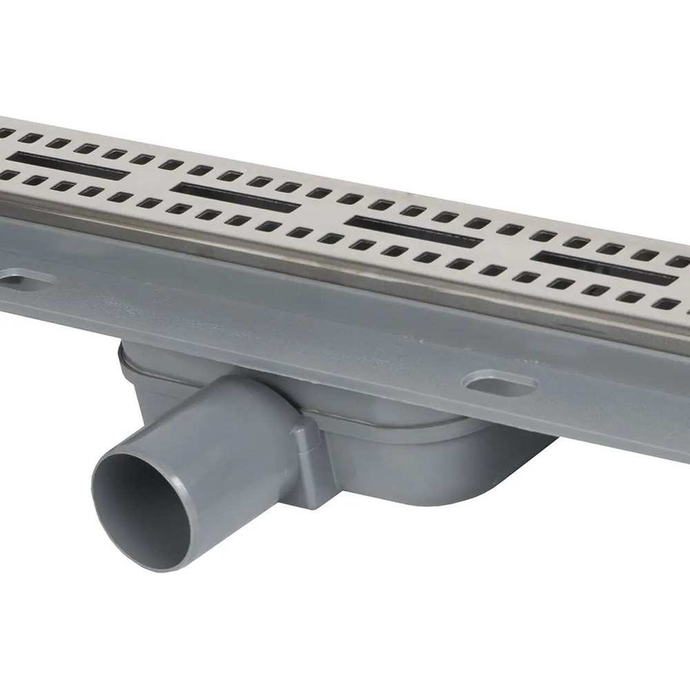 Rigola dus SDL-700, ABS, gratar inox, 70 cm, argintiu